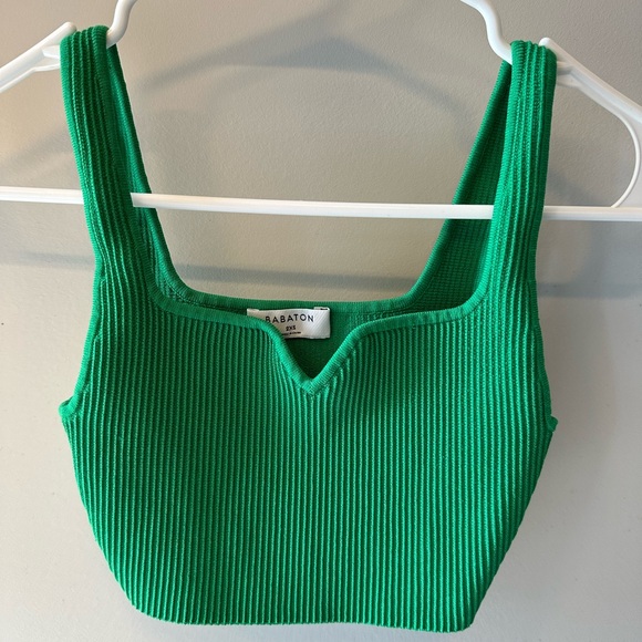 Aritzia Babaton Sculpt Knit Notch Tank - Picture 1 of 5